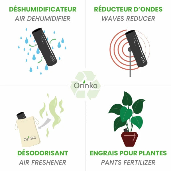 Takesumi Charbon Actif de Bambou x5 (XL)