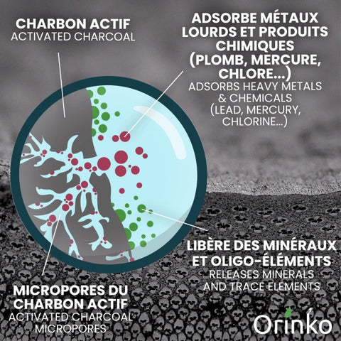 Takesumi Charbon Actif de Bambou X6