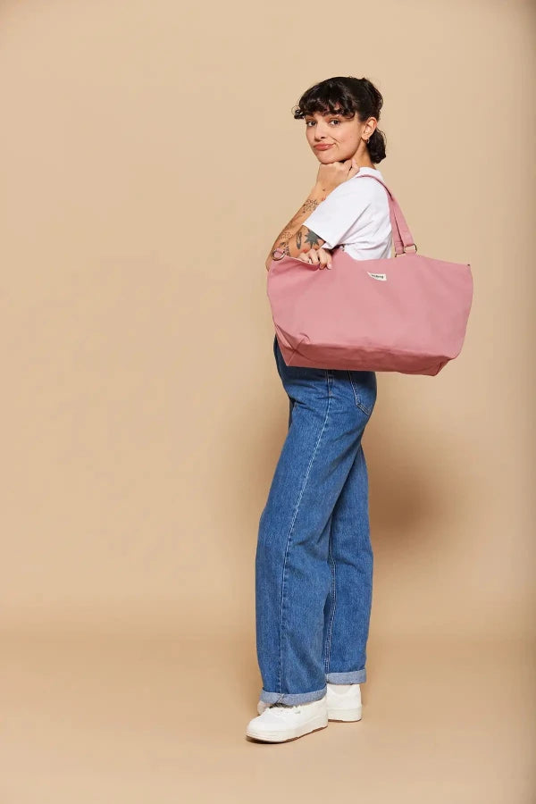 Sac cabas Raphaelle Rose blush