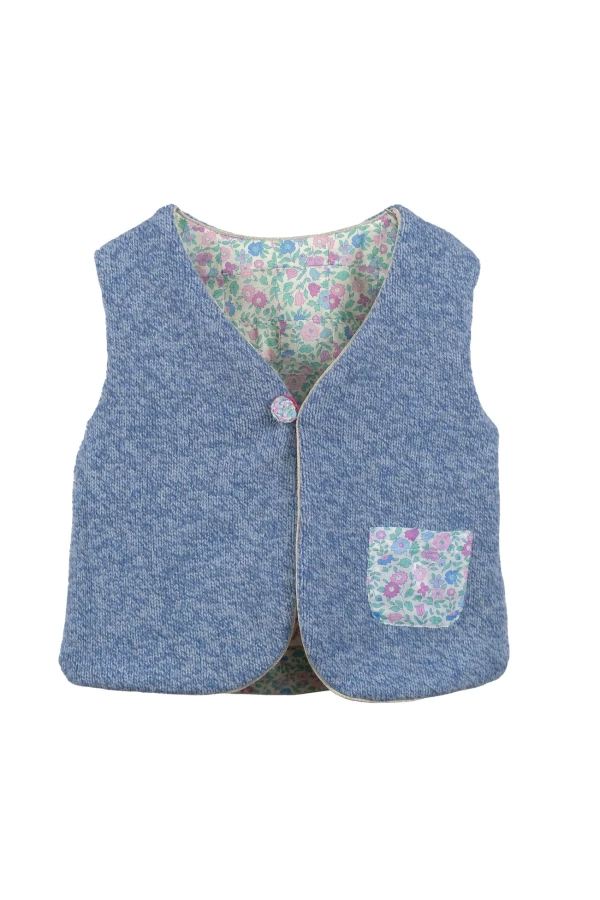 Gilet enfant Figue-Violette