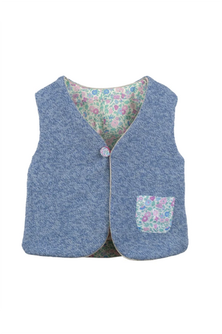 Gilet enfant Figue-Violette