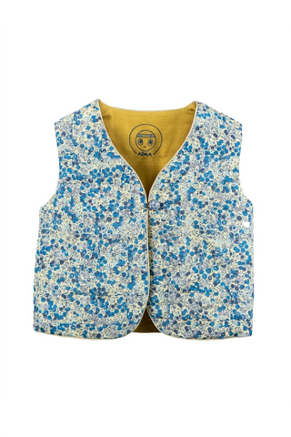 Gilet enfant Miel-Myrtille