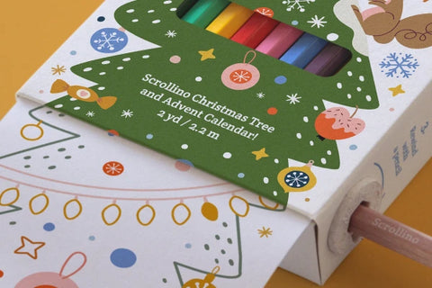 Scrollino XMAS Coloring