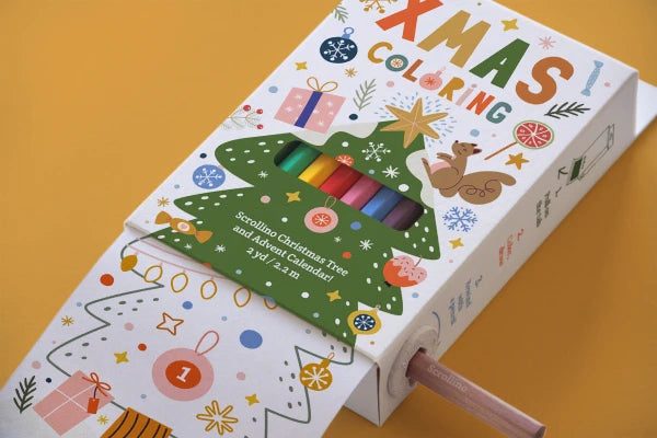 Scrollino XMAS Coloring