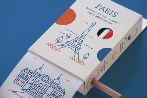 Scrollino PARIS Coloring