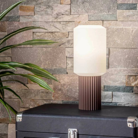 Lampe en bois recyclé I Colluceo 3 coloris