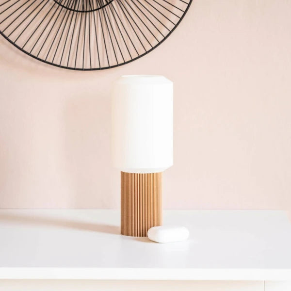 Lampe en bois recyclé I Colluceo 3 coloris