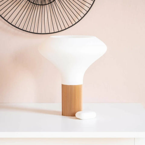 Lampe en bois recyclé I Elegance 3 coloris