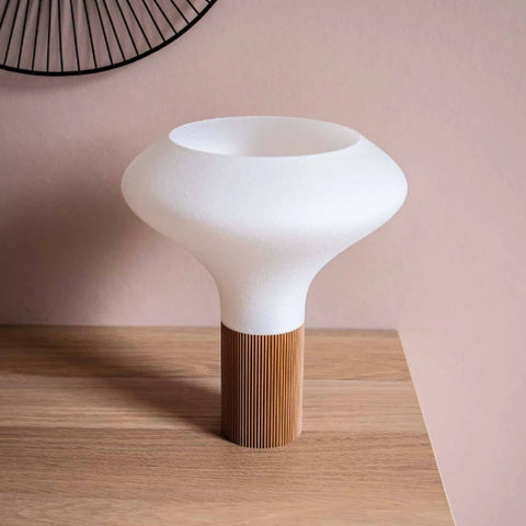 Lampe en bois recyclé I Elegance 3 coloris