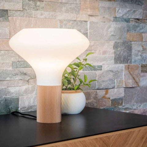 Lampe en bois recyclé I Elegance 3 coloris