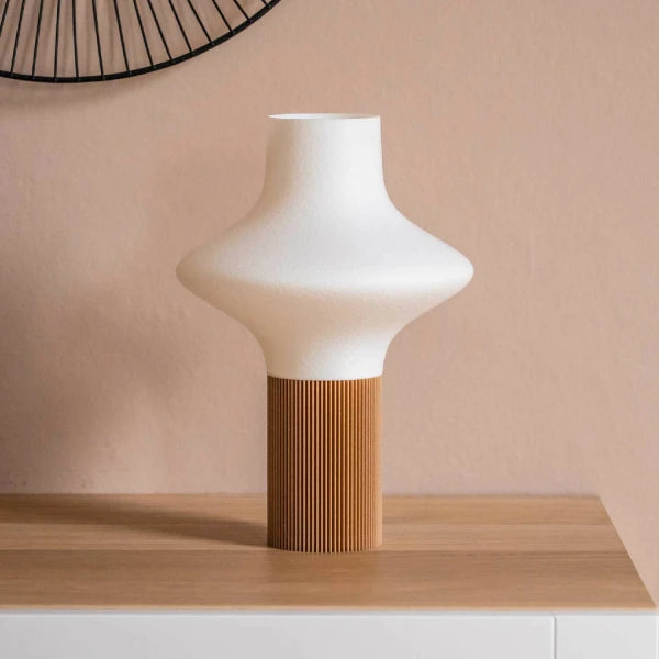 Lampe en bois recyclé I Hyponos 3 coloris