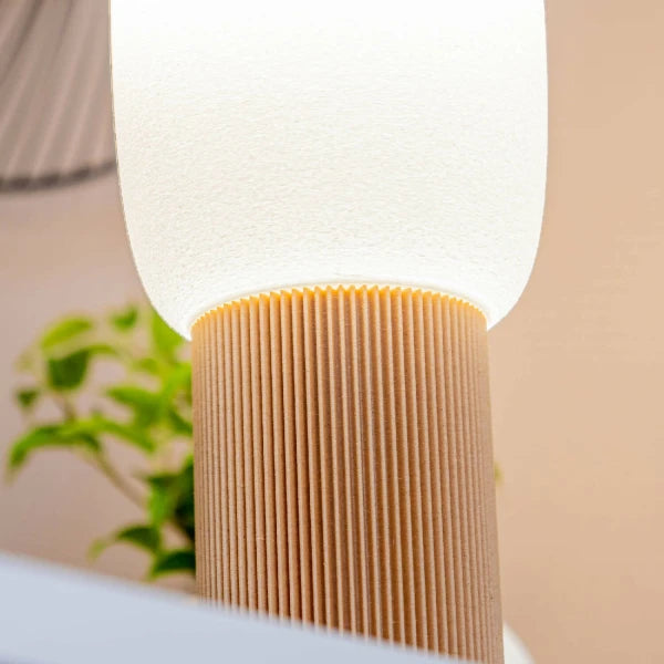 Lampe en bois recyclé I Olive 3 couleurs