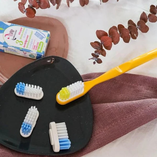Têtes de brosse à dents rechargeables I Souple ou Médium