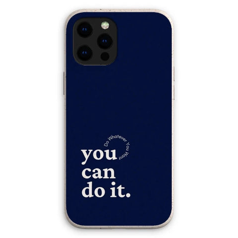 Coque anti-choc biodégradable pour téléphone - You can do it