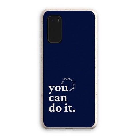 Coque anti-choc biodégradable pour téléphone - You can do it