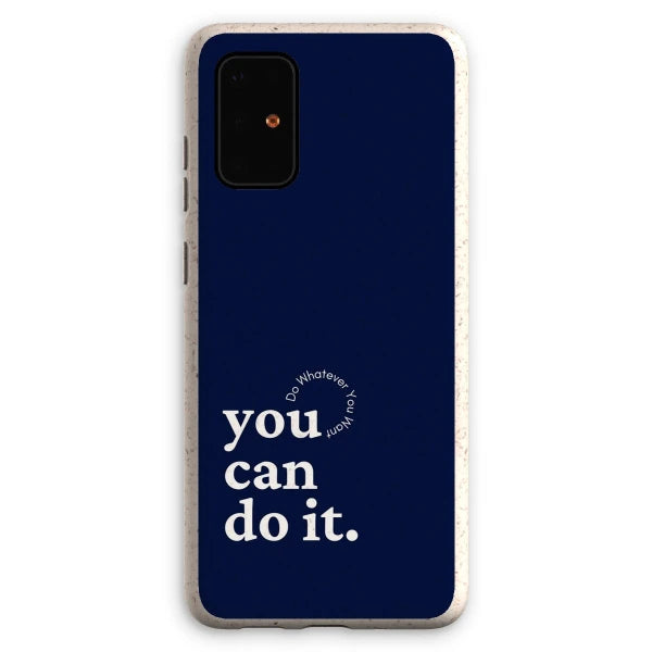 Coque anti-choc biodégradable pour téléphone - You can do it