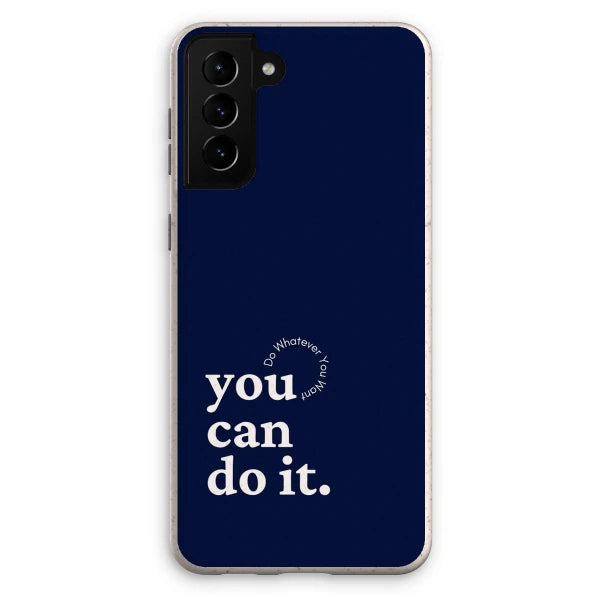 Coque anti-choc biodégradable pour téléphone - You can do it