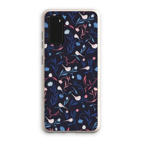 Coque anti-choc biodégradable pour téléphone - Mésanges