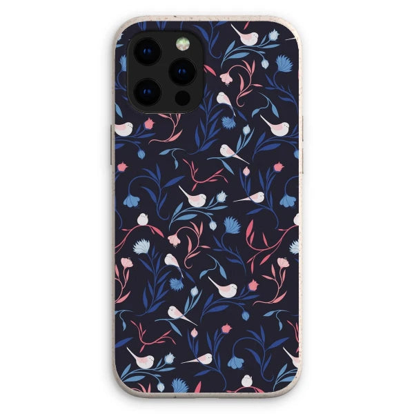 Coque anti-choc biodégradable pour téléphone - Mésanges