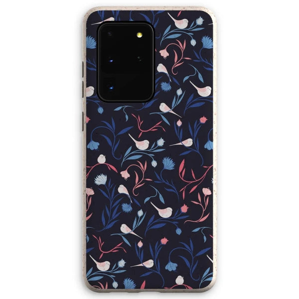 Coque anti-choc biodégradable pour téléphone - Mésanges