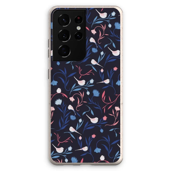 Coque anti-choc biodégradable pour téléphone - Mésanges