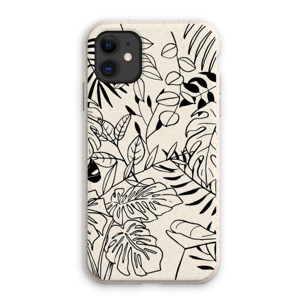 Coque anti-choc biodégradable pour téléphone - Tropical