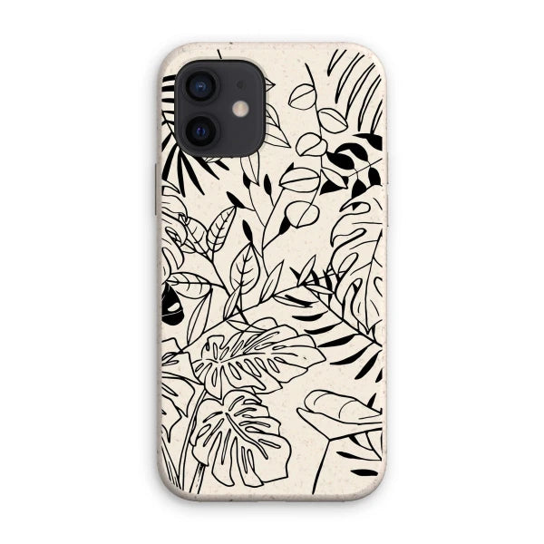 Coque anti-choc biodégradable pour téléphone - Tropical