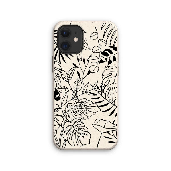 Coque anti-choc biodégradable pour téléphone - Tropical