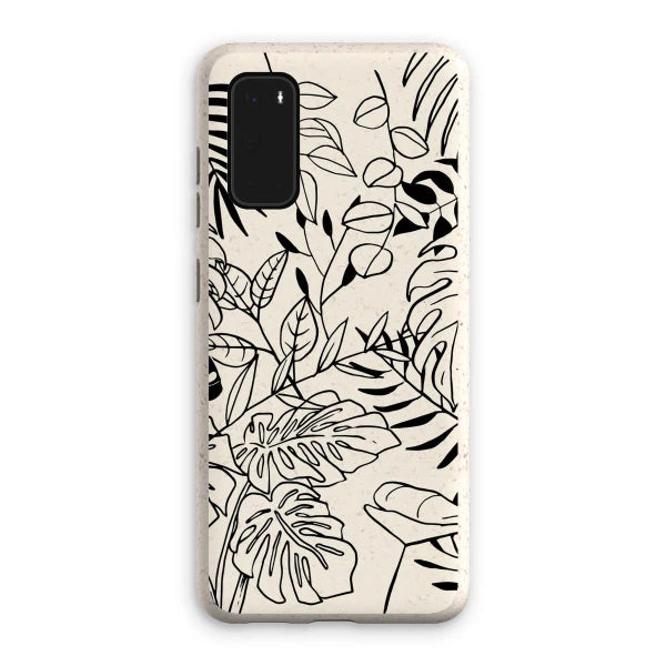 Coque anti-choc biodégradable pour téléphone - Tropical