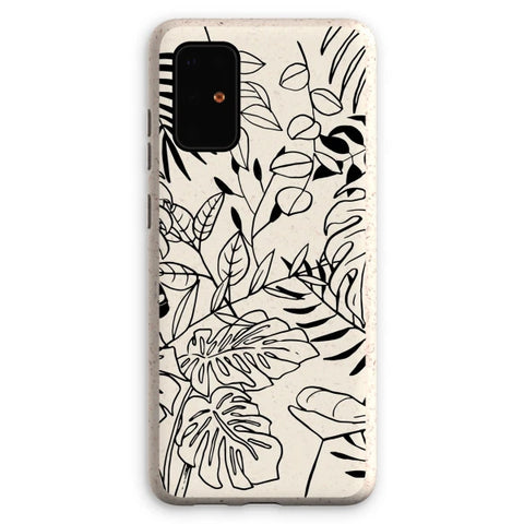 Coque anti-choc biodégradable pour téléphone - Tropical