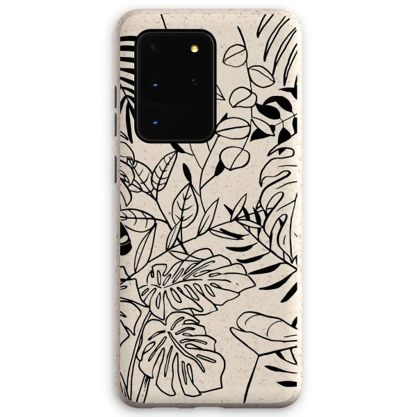 Coque anti-choc biodégradable pour téléphone - Tropical