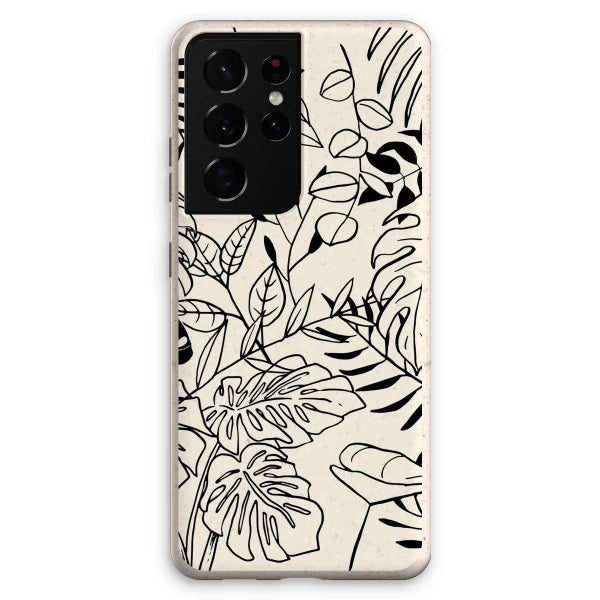 Coque anti-choc biodégradable pour téléphone - Tropical