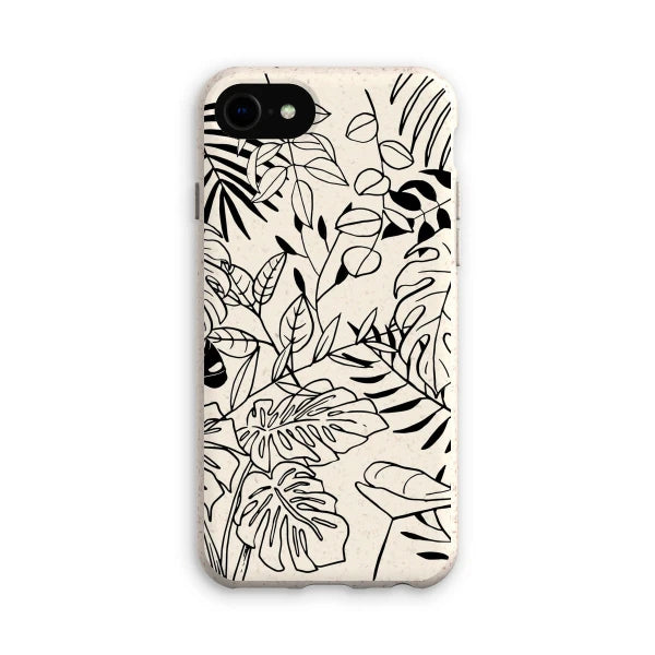 Coque anti-choc biodégradable pour téléphone - Tropical