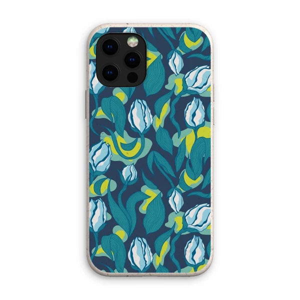 Coque anti-choc biodégradable pour téléphone - Tulipes