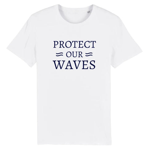T-shirt homme en coton bio - Protect our waves
