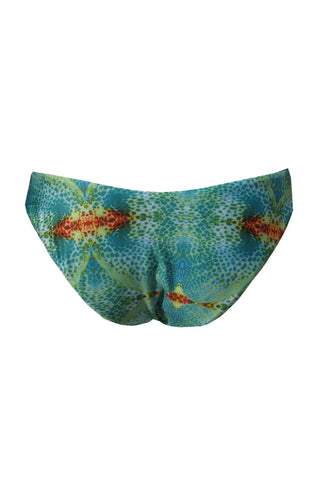 Bas de maillot tanga réversible imprimé/uni Karen Abyss