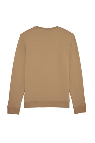 Sweat-shirt en coton bio Camel Leo impression léopard