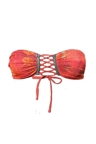 Haut de maillot bandeau Morena Snake