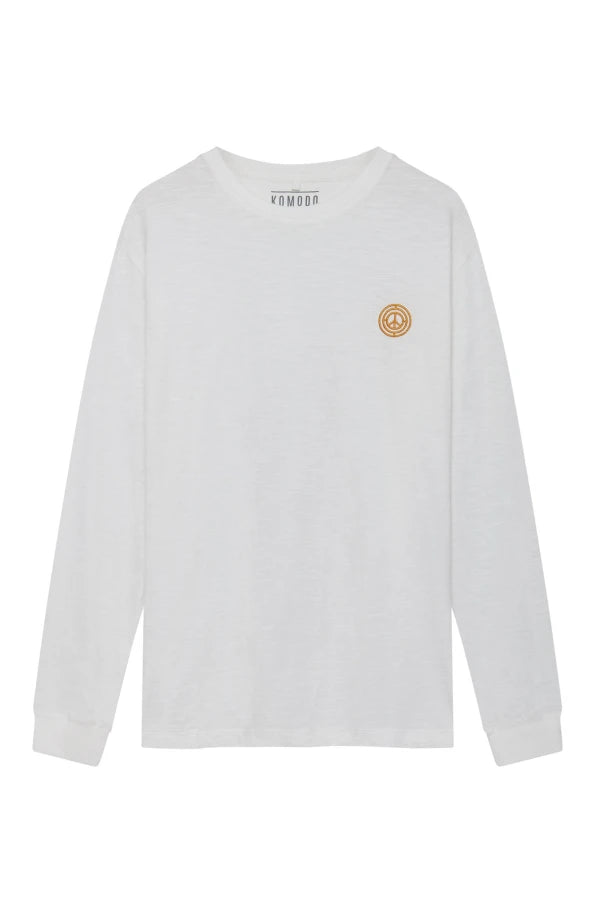 HAKON - Organic Cotton Long Sleeve Tee Off-White