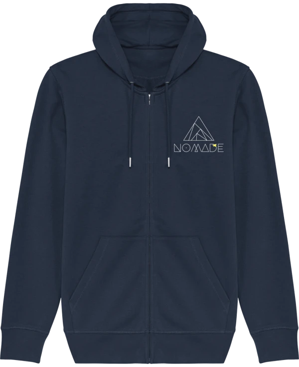 Hoodie zippé AMAZONIA Unisexe logo avant