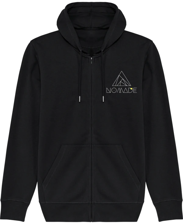 Hoodie zippé AMAZONIA Unisexe logo avant