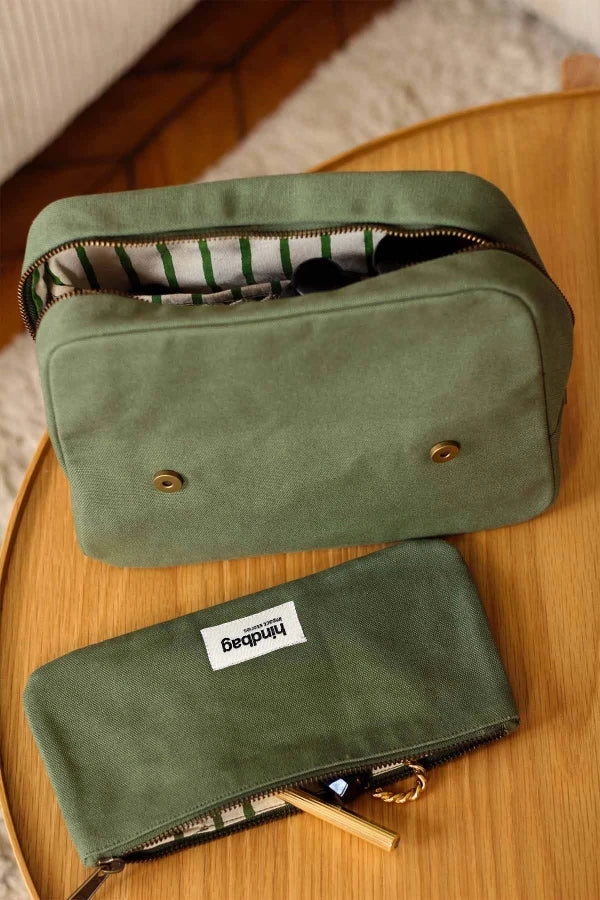 Trousse de toilette XL Alix Olive