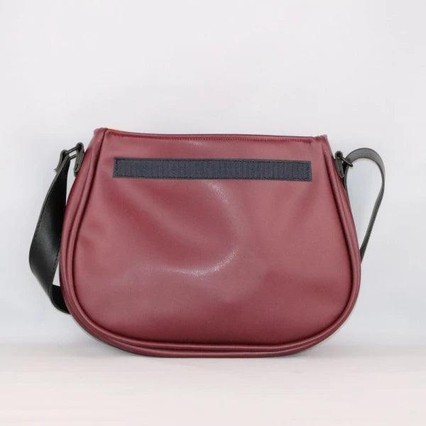 Base sac Essentiel bordeaux en alter-cuir de raisin