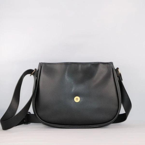 Base sac Essentiel noir en alter-cuir de raisin