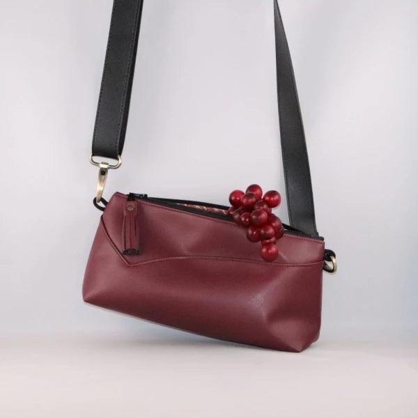 Sac baguette alter-cuir de raisin