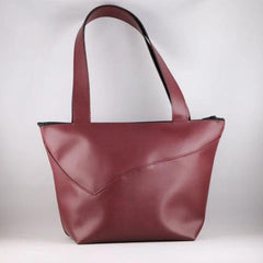 Sac trapèze alter-cuir de raisin - 2 coloris