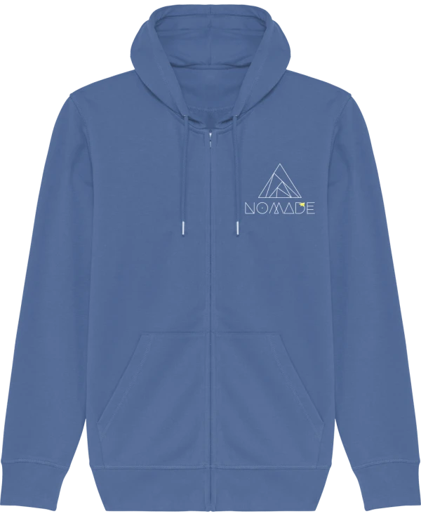 Hoodie zippé AMAZONIA Unisexe logo avant