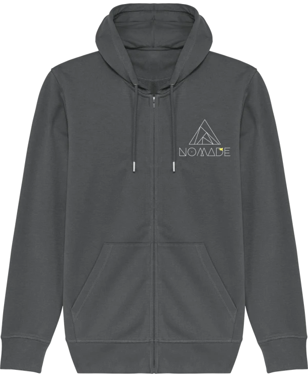 Hoodie zippé AMAZONIA Unisexe logo avant