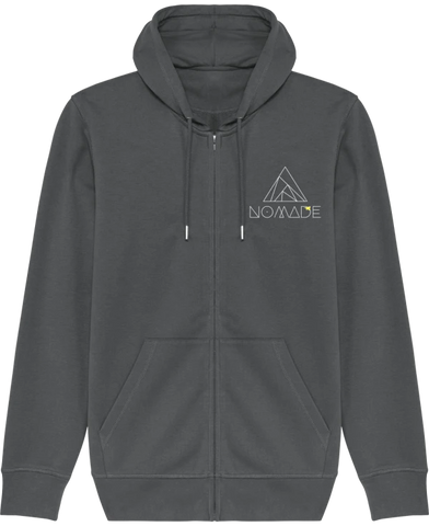 Hoodie zippé AMAZONIA Unisexe logo avant