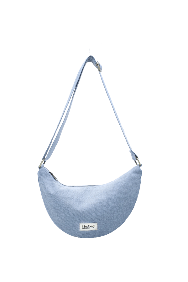 Sac banane Andrea Denim Bleu